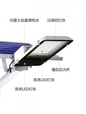 太陽(yáng)能路燈用的是什么電池